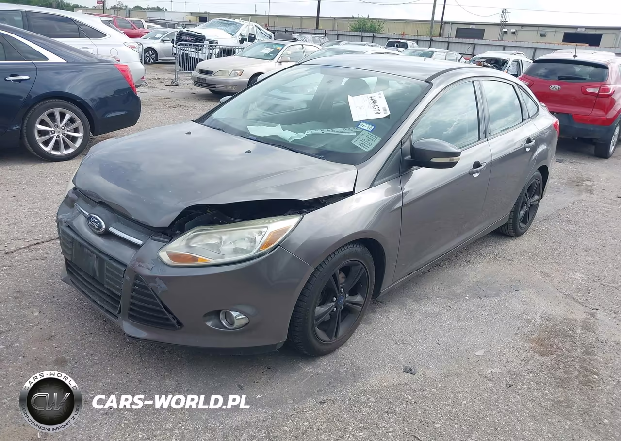 2014 Ford Focus Se VIN:1FADP3F24EL461480 - 2