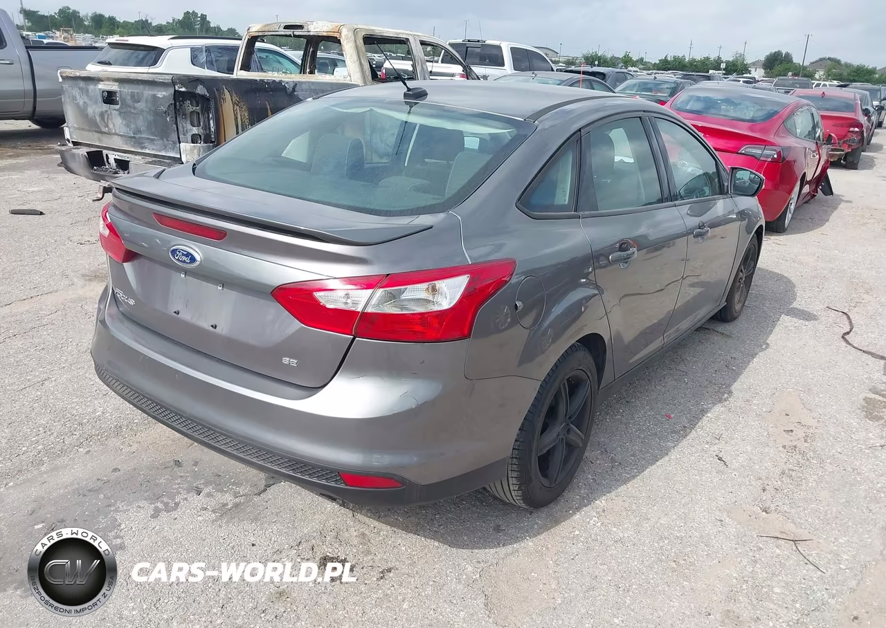 2014 Ford Focus Se VIN:1FADP3F24EL461480 - 4