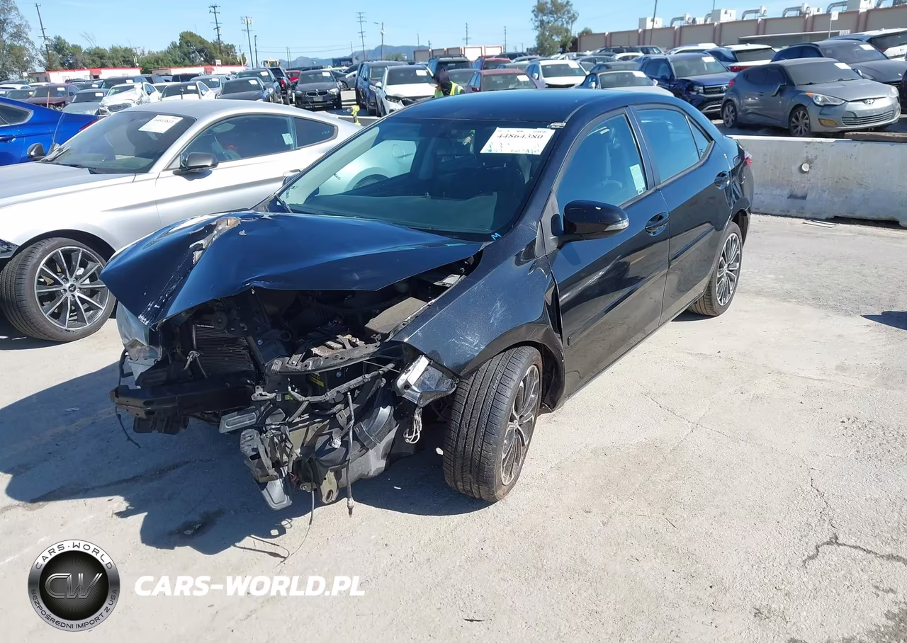 2016 Toyota Corolla S Plus VIN:5YFBURHE8GP477938 - 2