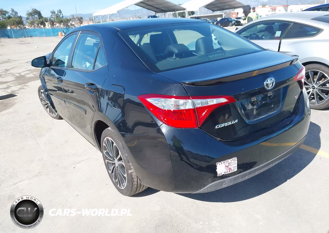 2016 Toyota Corolla S Plus VIN:5YFBURHE8GP477938 - 3