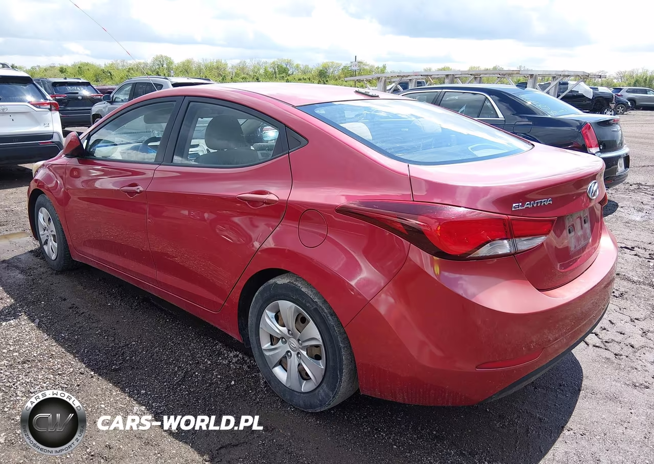 2016 Hyundai Elantra Se VIN:KMHDH4AE7GU533831 - 3