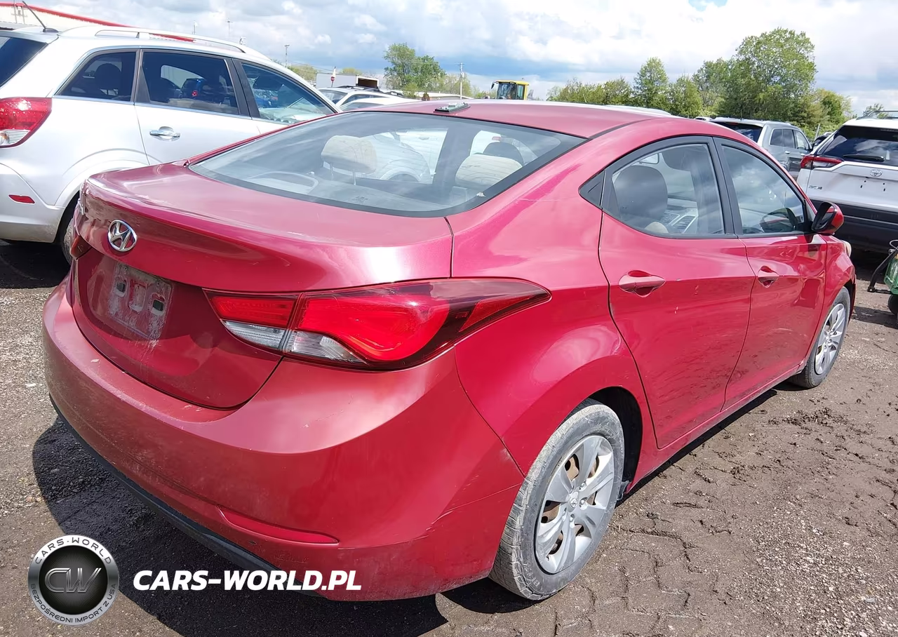 2016 Hyundai Elantra Se VIN:KMHDH4AE7GU533831 - 4