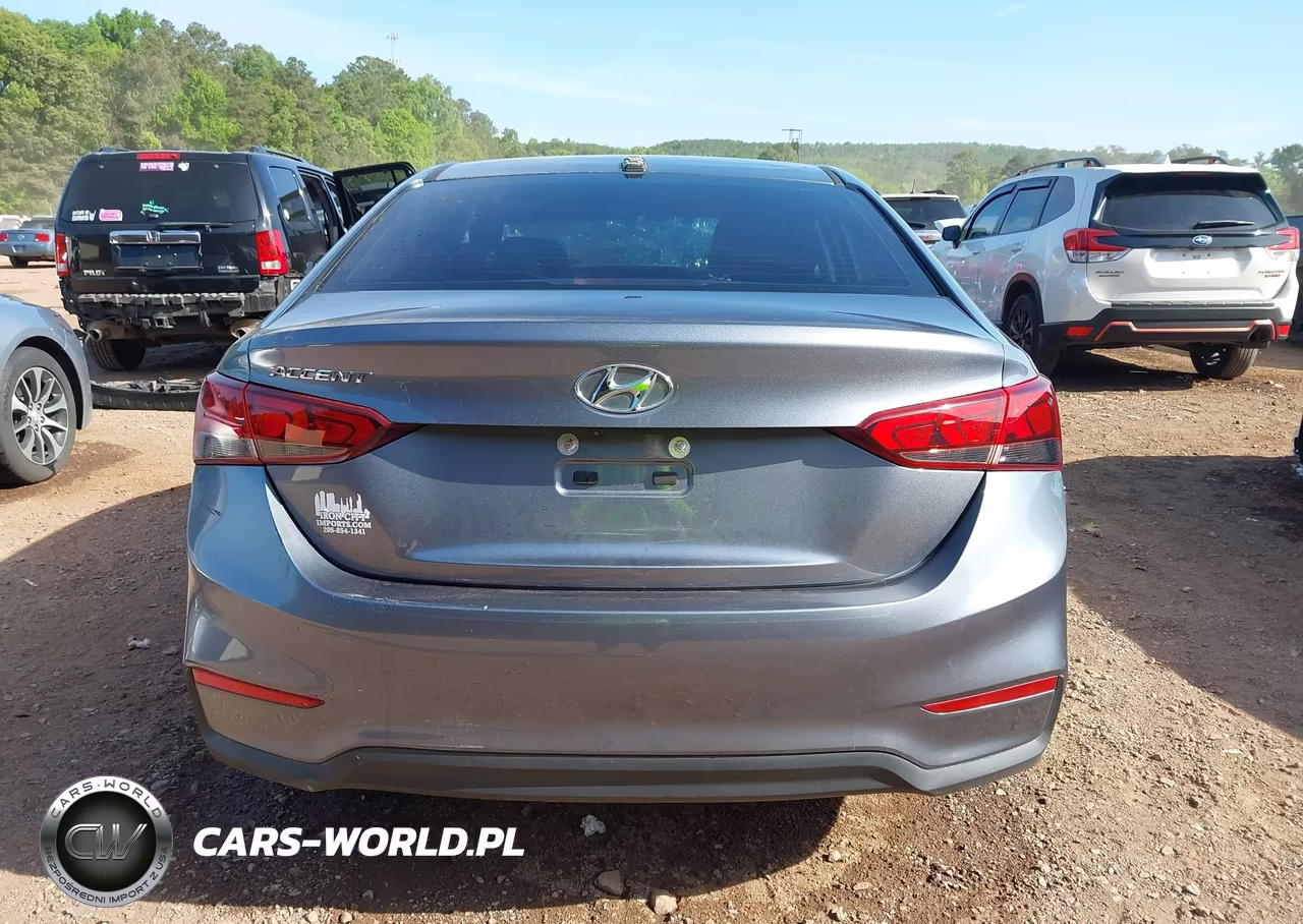 2020 Hyundai Accent Sel VIN:3KPC24A6XLE111636 - 17