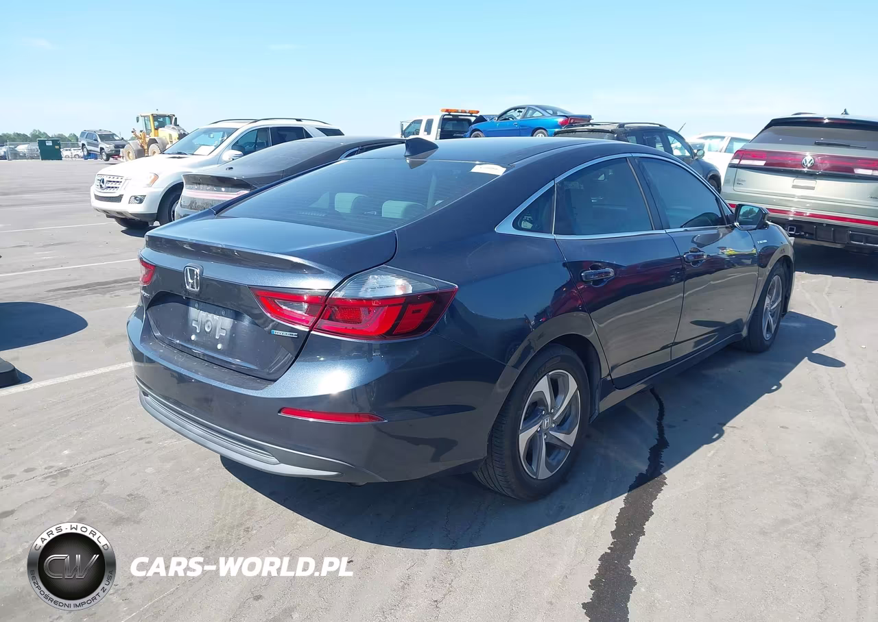 2019 Honda Insight Ex VIN:19XZE4F59KE026710 - 4