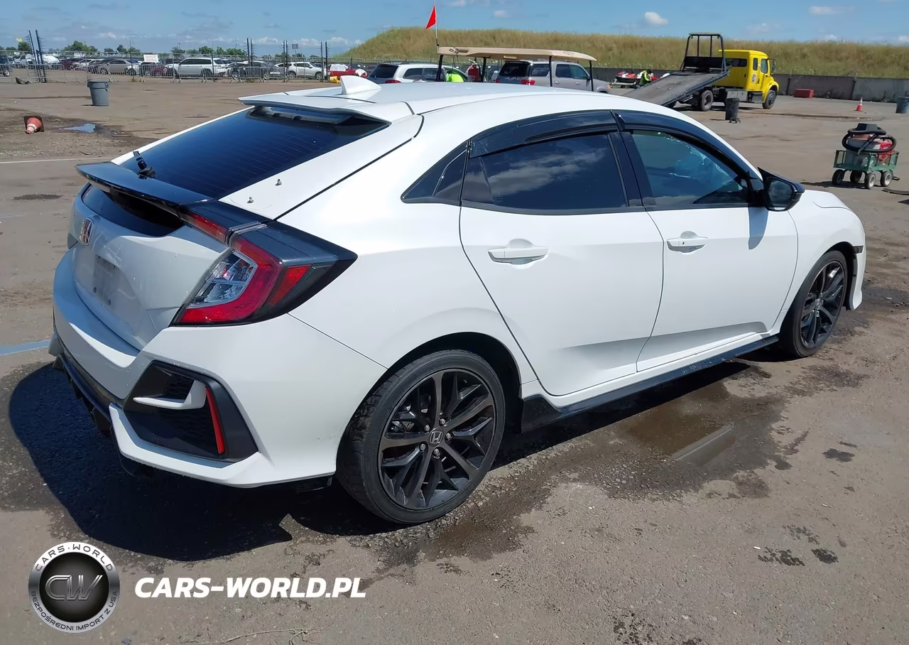 2021 Honda Civic Sport VIN:SHHFK7H42MU408901 - 4
