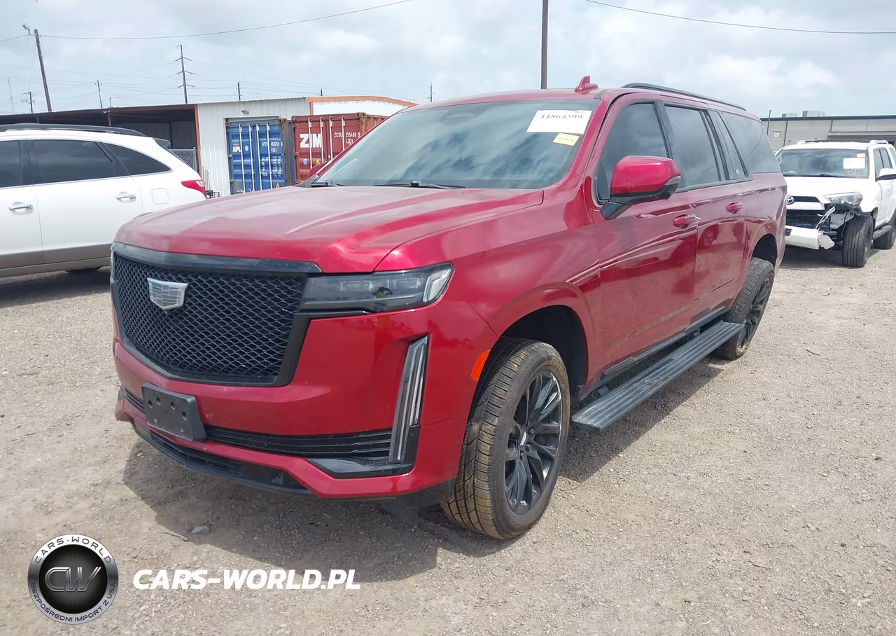 2022 Cadillac Escalade Esv 4Wd Sport Platinum VIN:1GYS4RKL1NR126552 - 2
