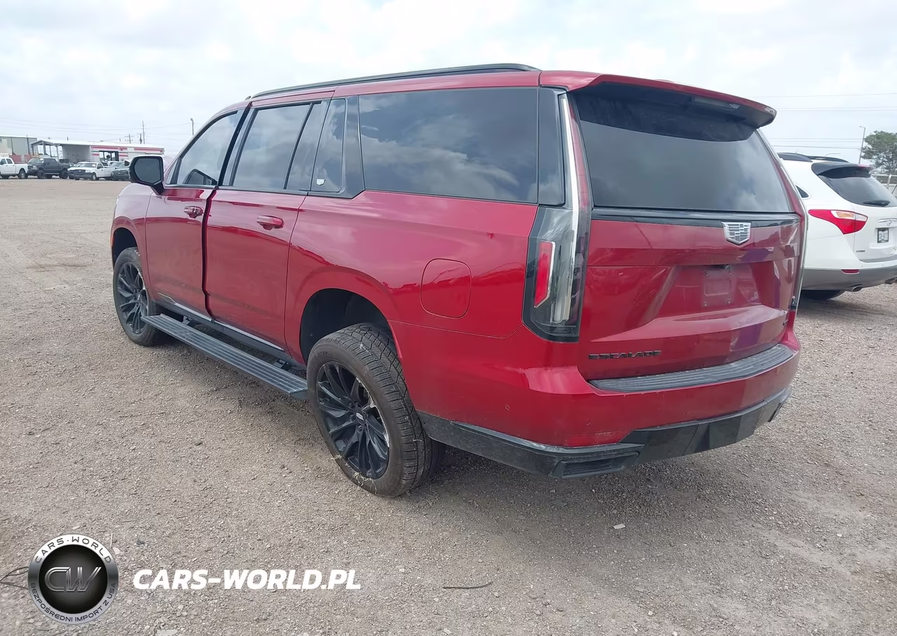 2022 Cadillac Escalade Esv 4Wd Sport Platinum VIN:1GYS4RKL1NR126552 - 3