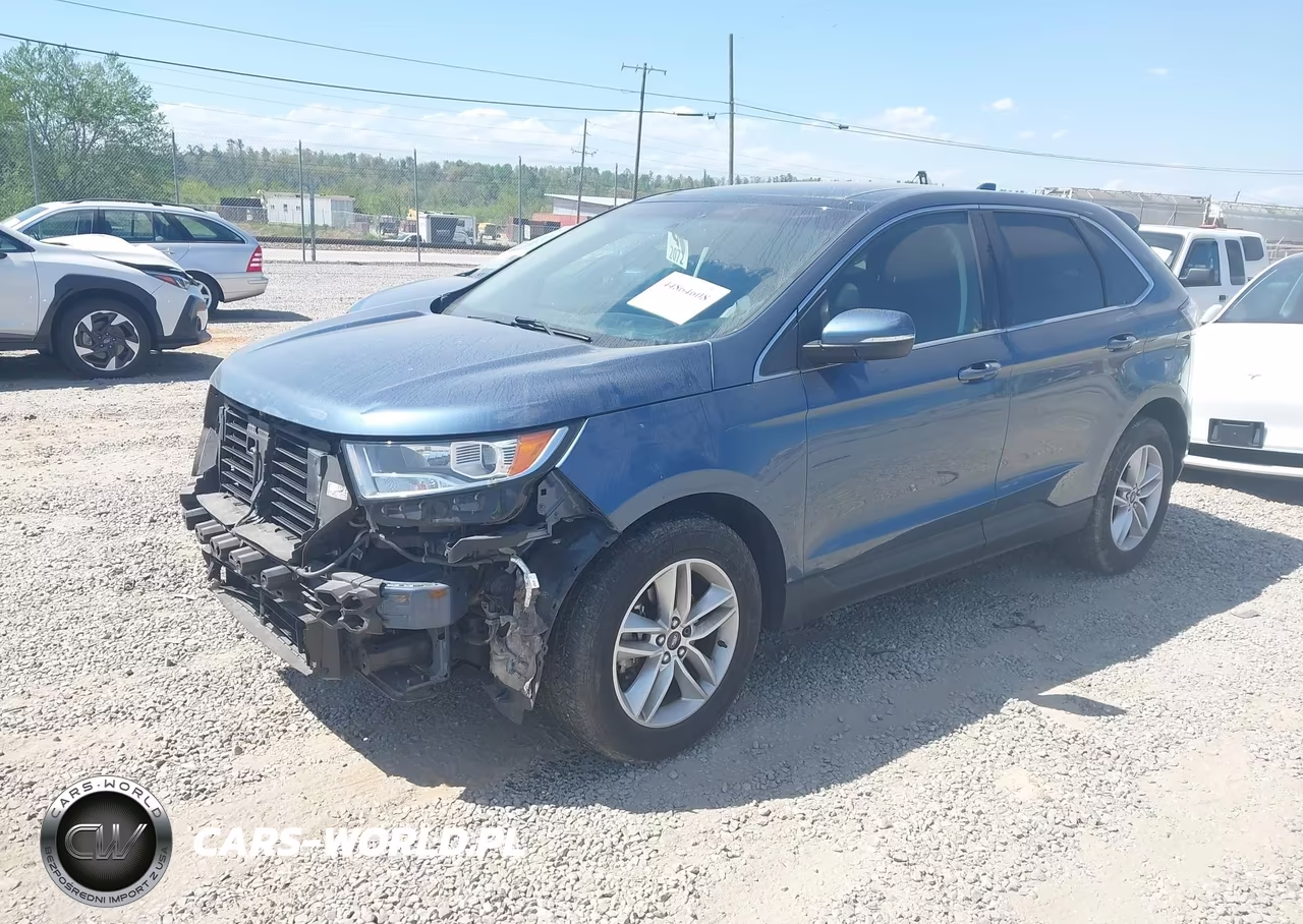 2018 Ford Edge Sel VIN:2FMPK3J99JBC45835 - 2