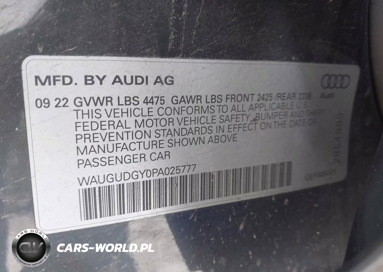 2023 Audi A3 Premium 40 Tfsi Quattro S Tronic VIN:WAUGUDGY0PA025777 - 9