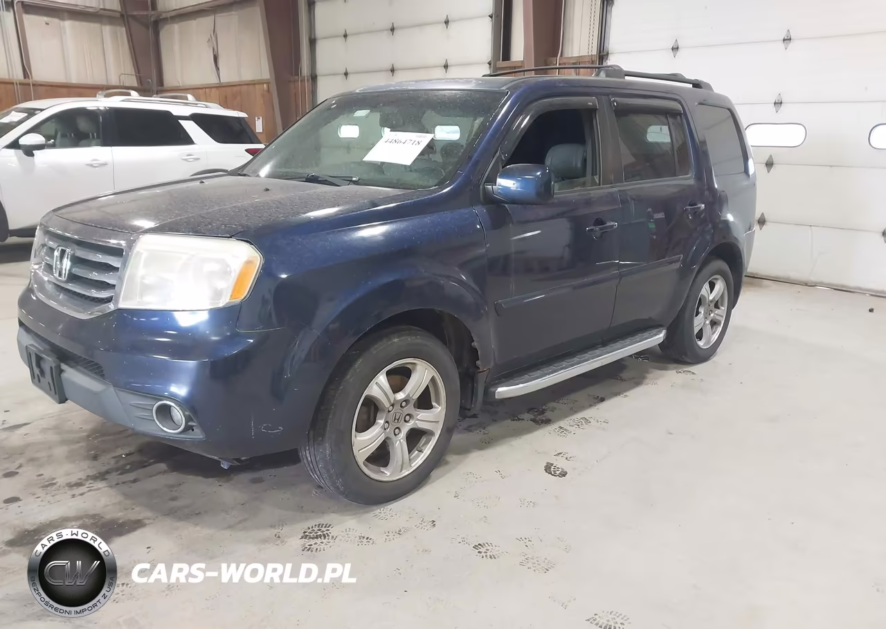 2013 Honda Pilot Ex-L VIN:5FNYF4H50DB022175 - 2