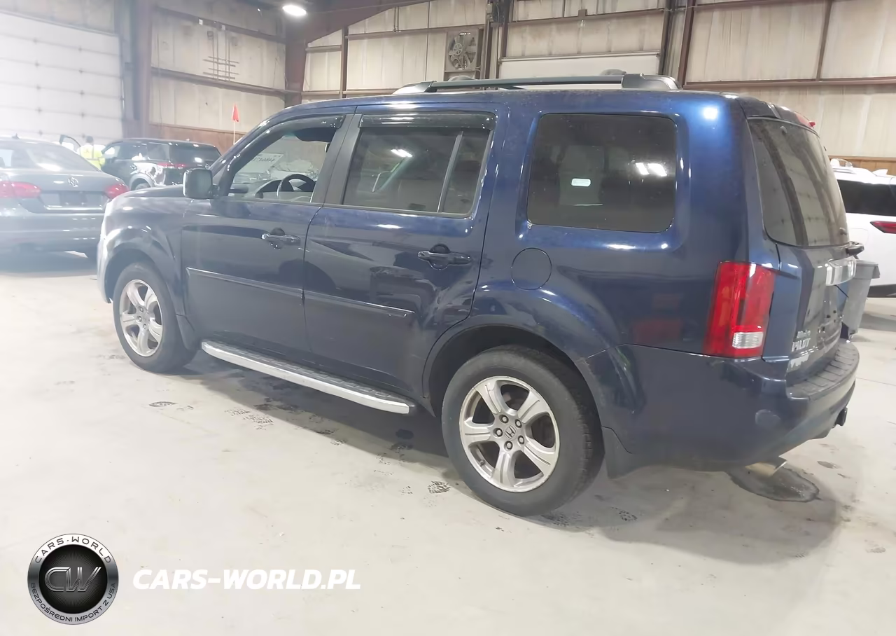 2013 Honda Pilot Ex-L VIN:5FNYF4H50DB022175 - 3