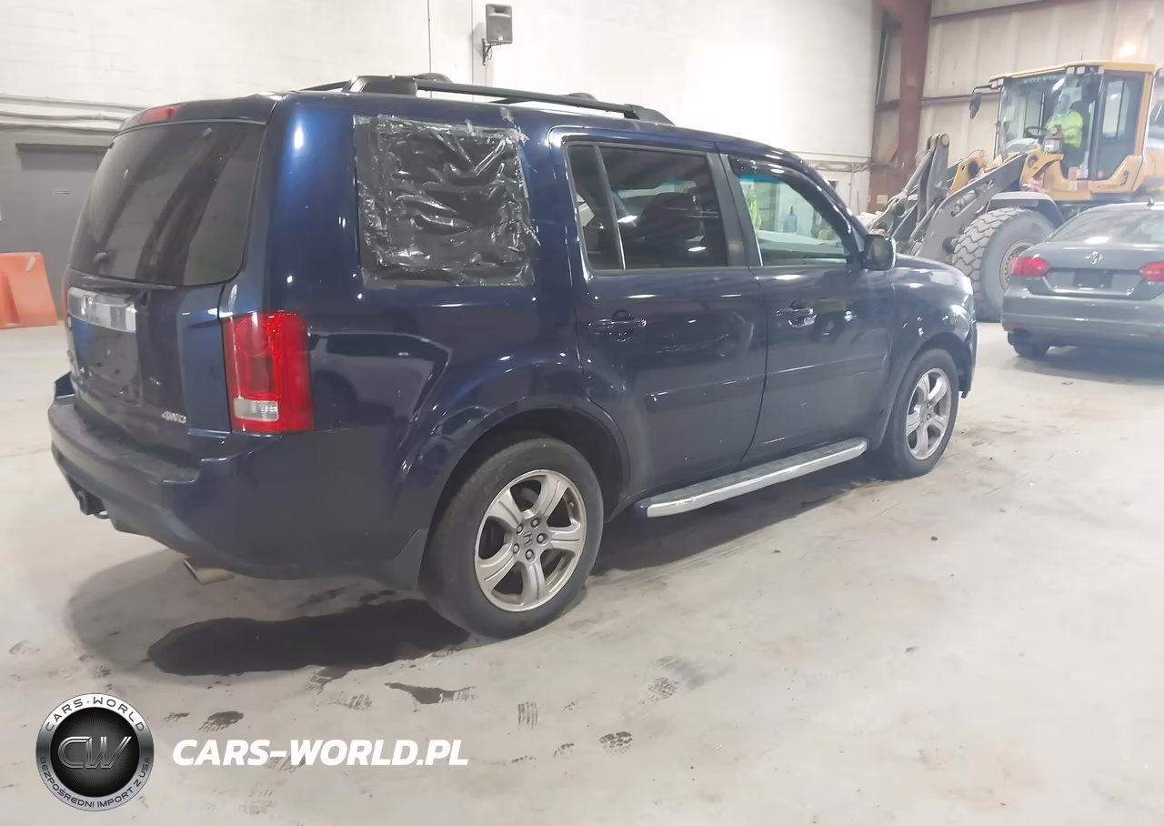 2013 Honda Pilot Ex-L VIN:5FNYF4H50DB022175 - 4