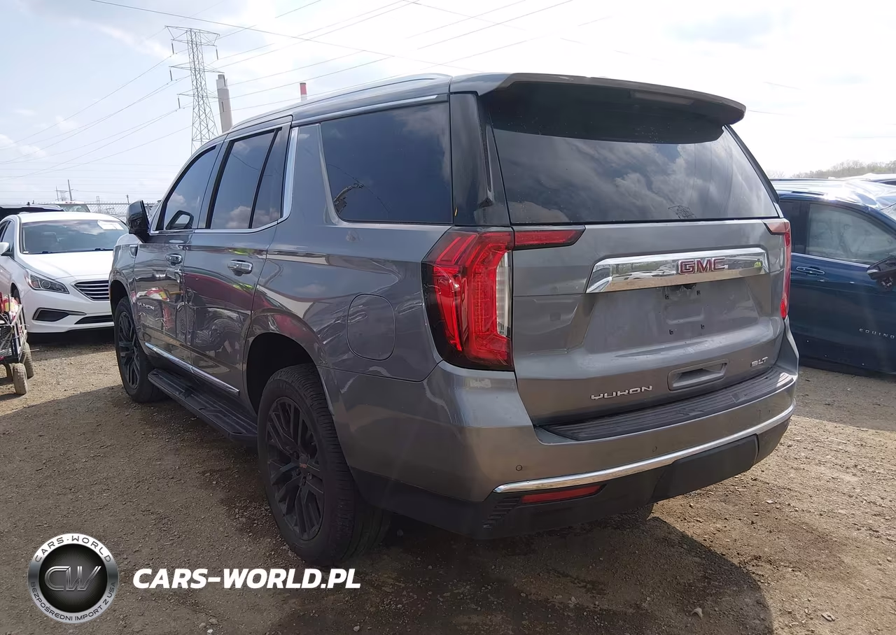 2021 GMC Yukon 4Wd Slt VIN:1GKS2BKD1MR489027 - 3