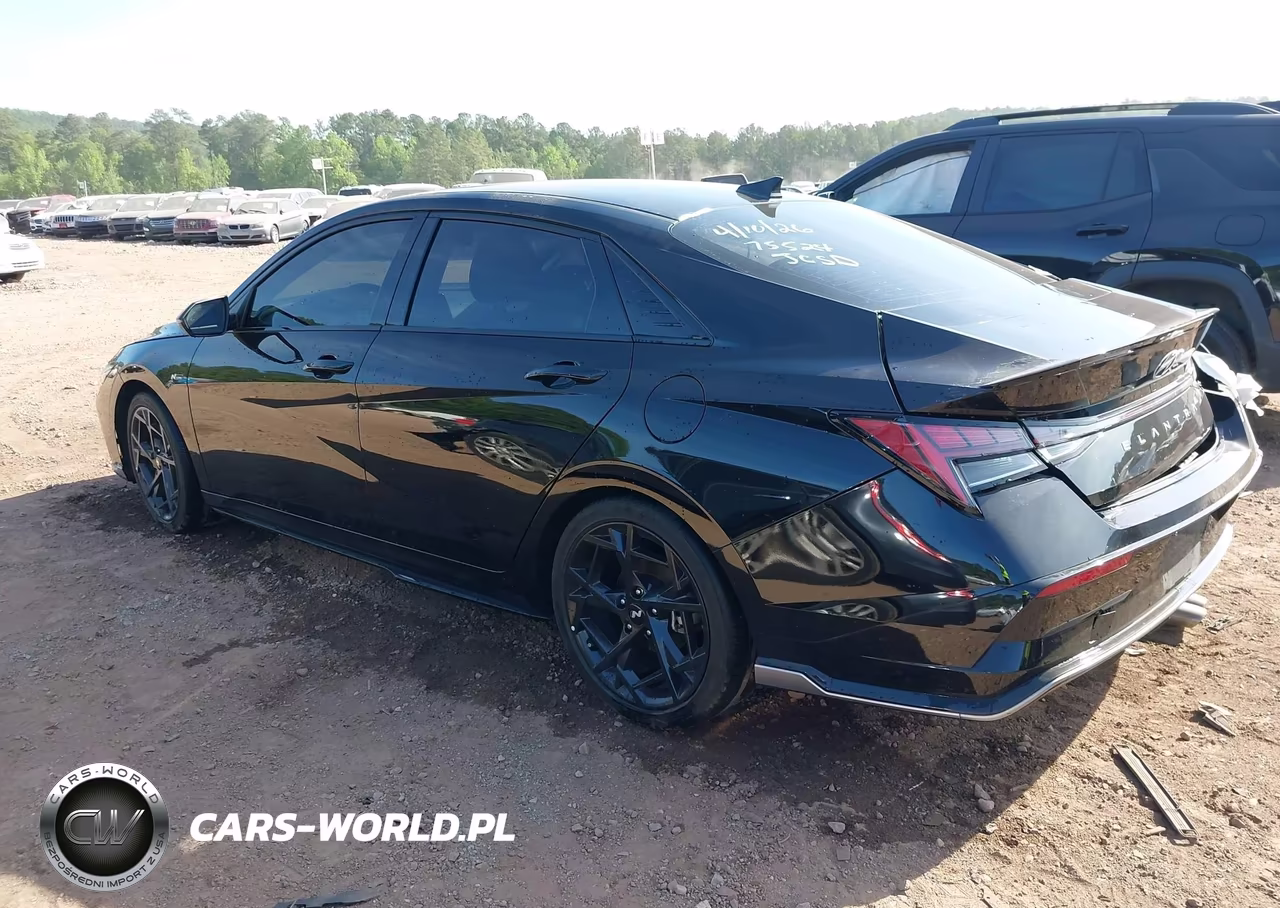 2024 Hyundai Elantra N Line VIN:KMHLR4DF7RU809148 - 3
