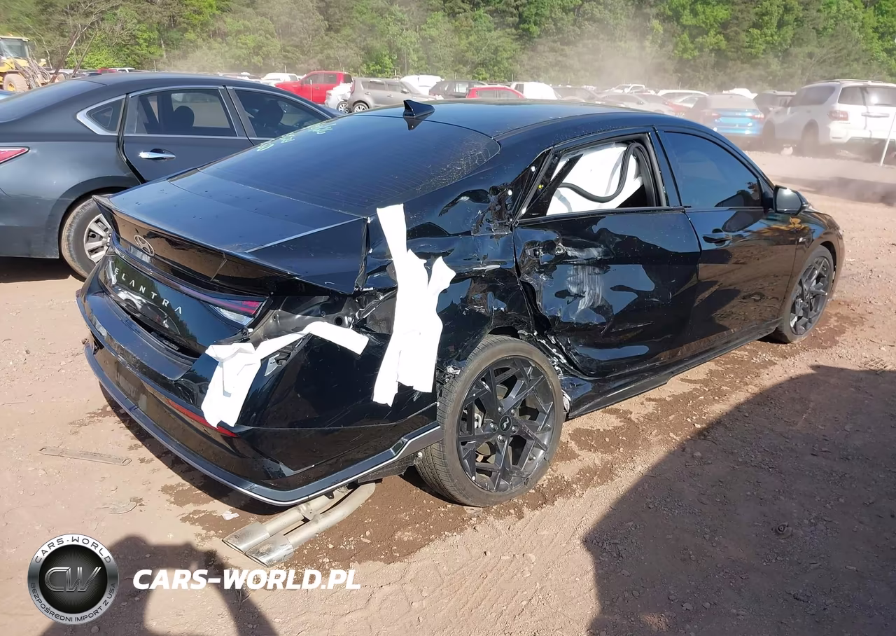 2024 Hyundai Elantra N Line VIN:KMHLR4DF7RU809148 - 4