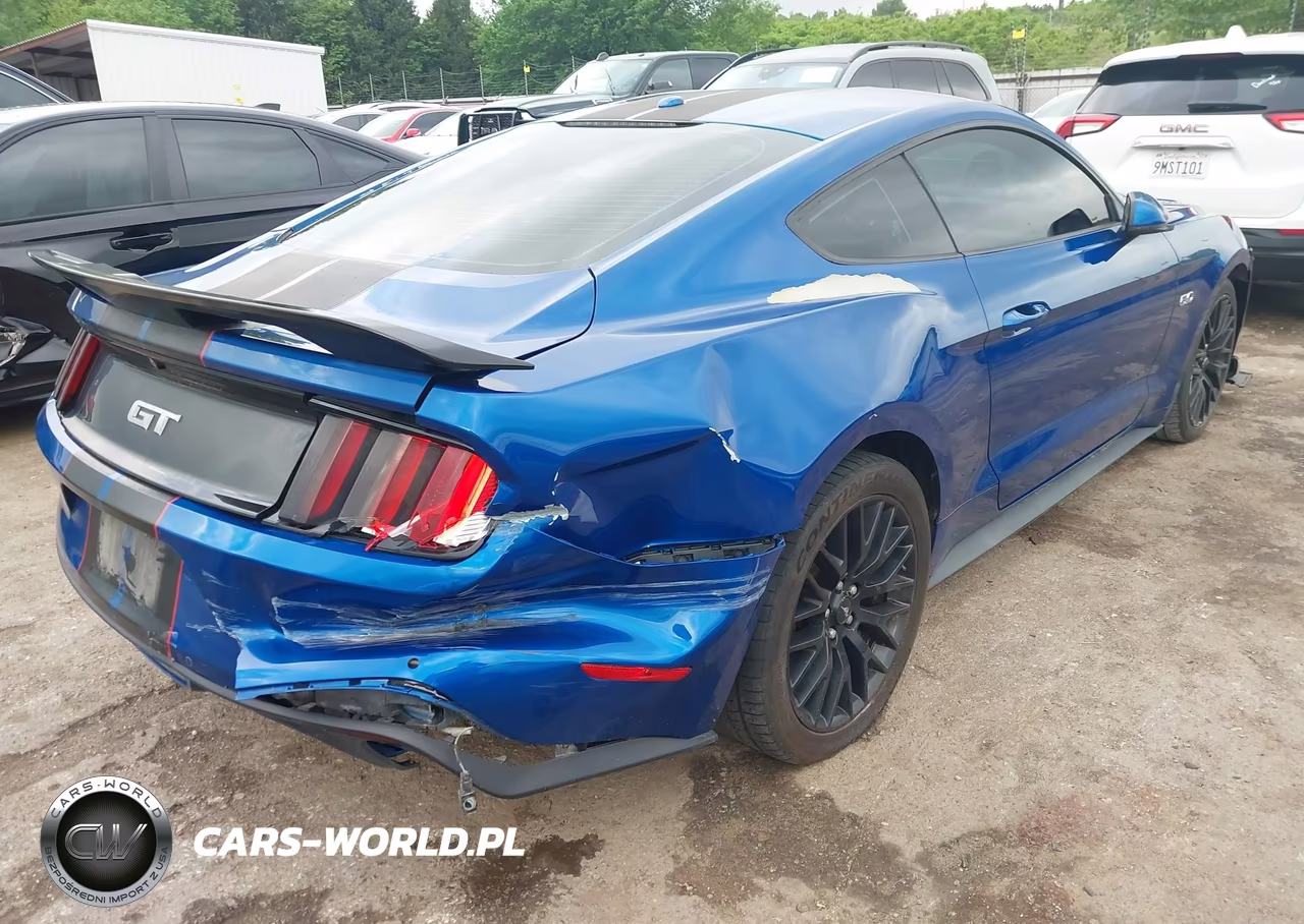 2017 Ford Mustang Gt Premium VIN:1FA6P8CFXH5291115 - 4