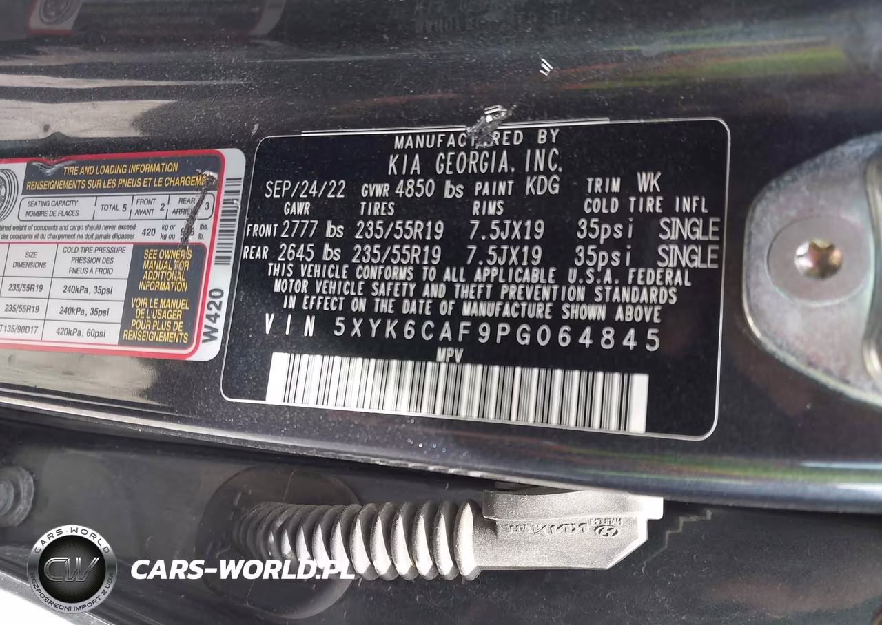 2023 Kia Sportage X-Line VIN:5XYK6CAF9PG064845 - 9