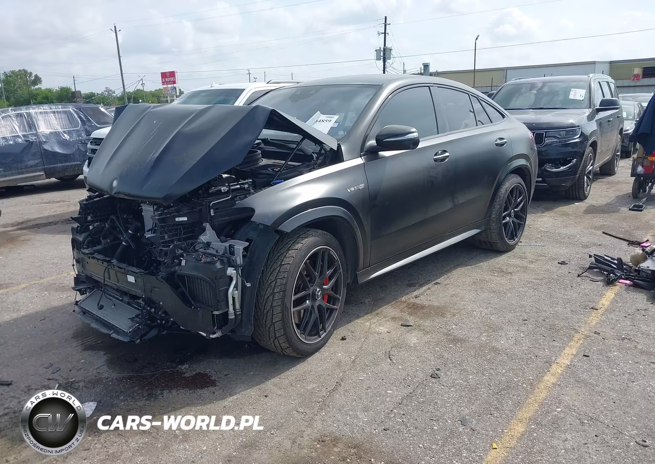 2025 Mercedes-Benz Amg Gle 63 Coupe S 4Matic+ VIN:4JGFD8KB5SB358483 - 2
