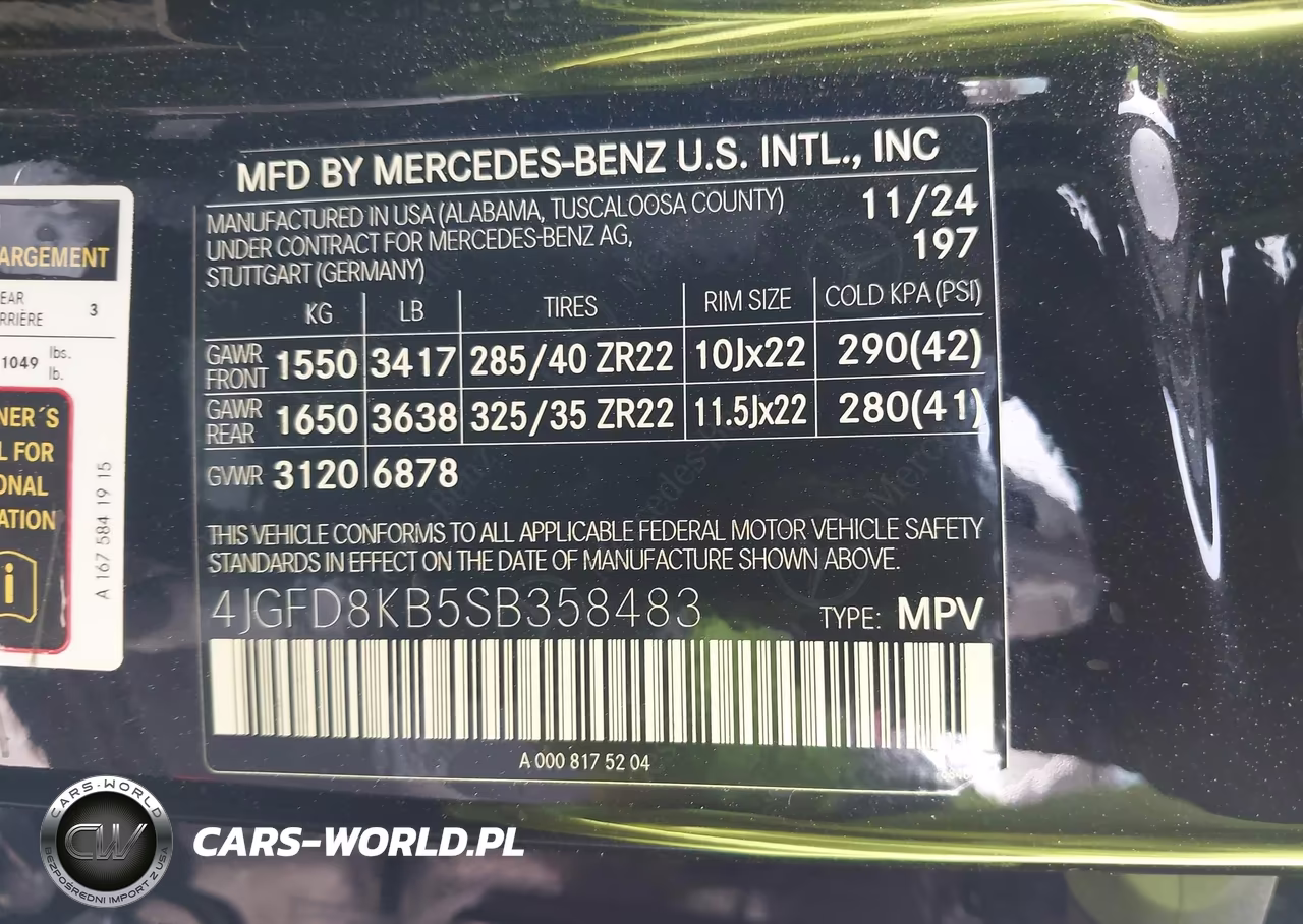 2025 Mercedes-Benz Amg Gle 63 Coupe S 4Matic+ VIN:4JGFD8KB5SB358483 - 9