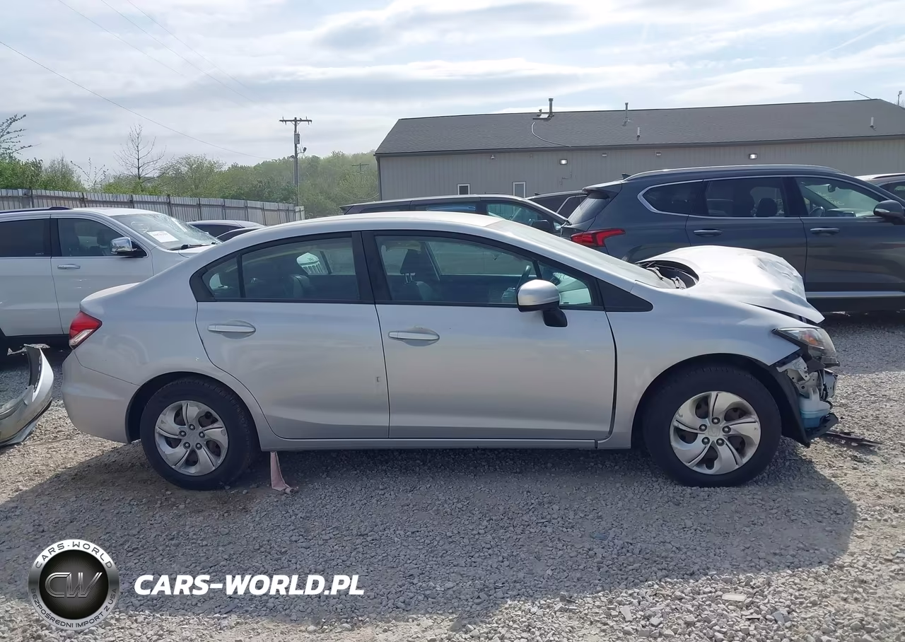 2014 Honda Civic Lx VIN:2HGFB2F55EH551094 - 14