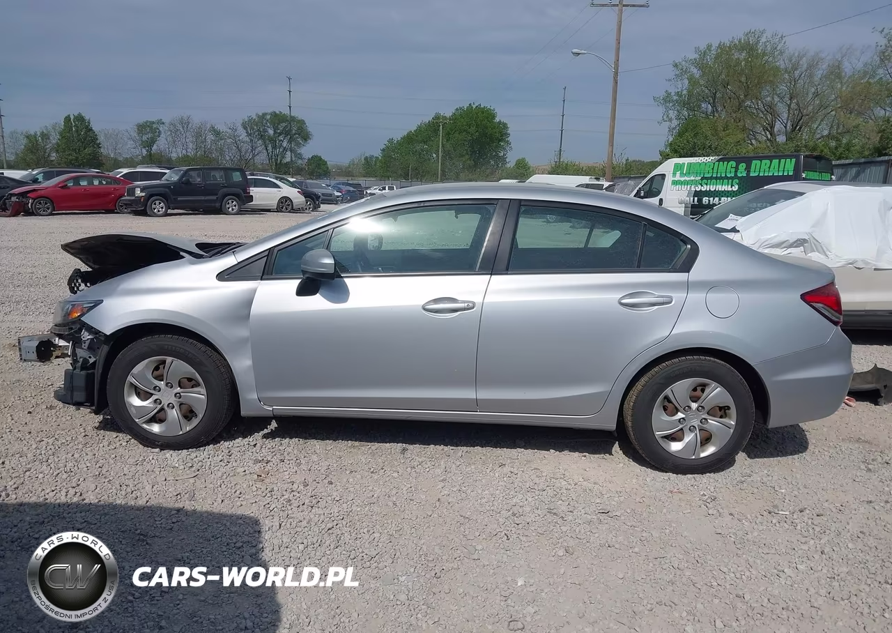 2014 Honda Civic Lx VIN:2HGFB2F55EH551094 - 15