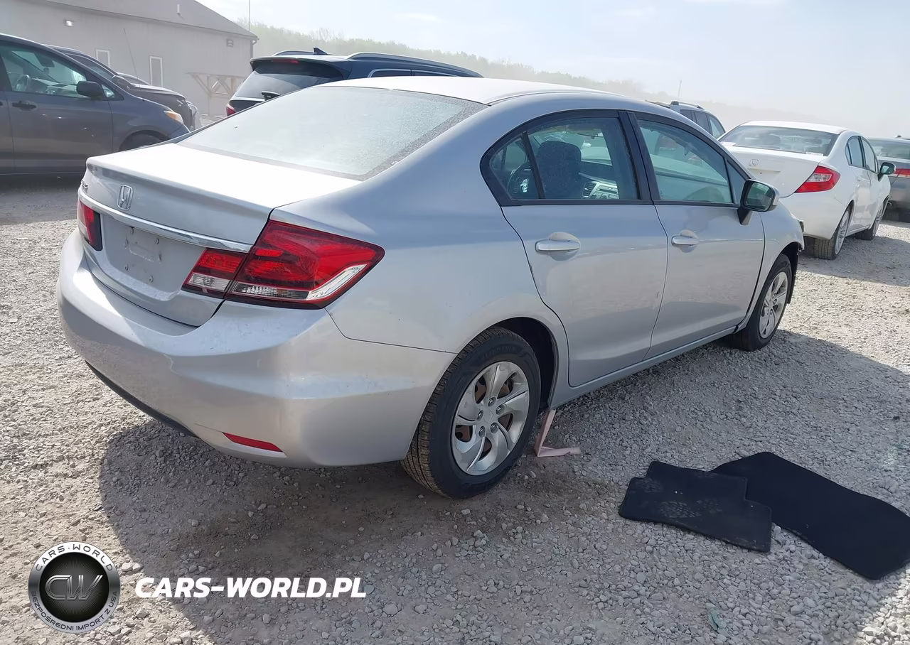 2014 Honda Civic Lx VIN:2HGFB2F55EH551094 - 4