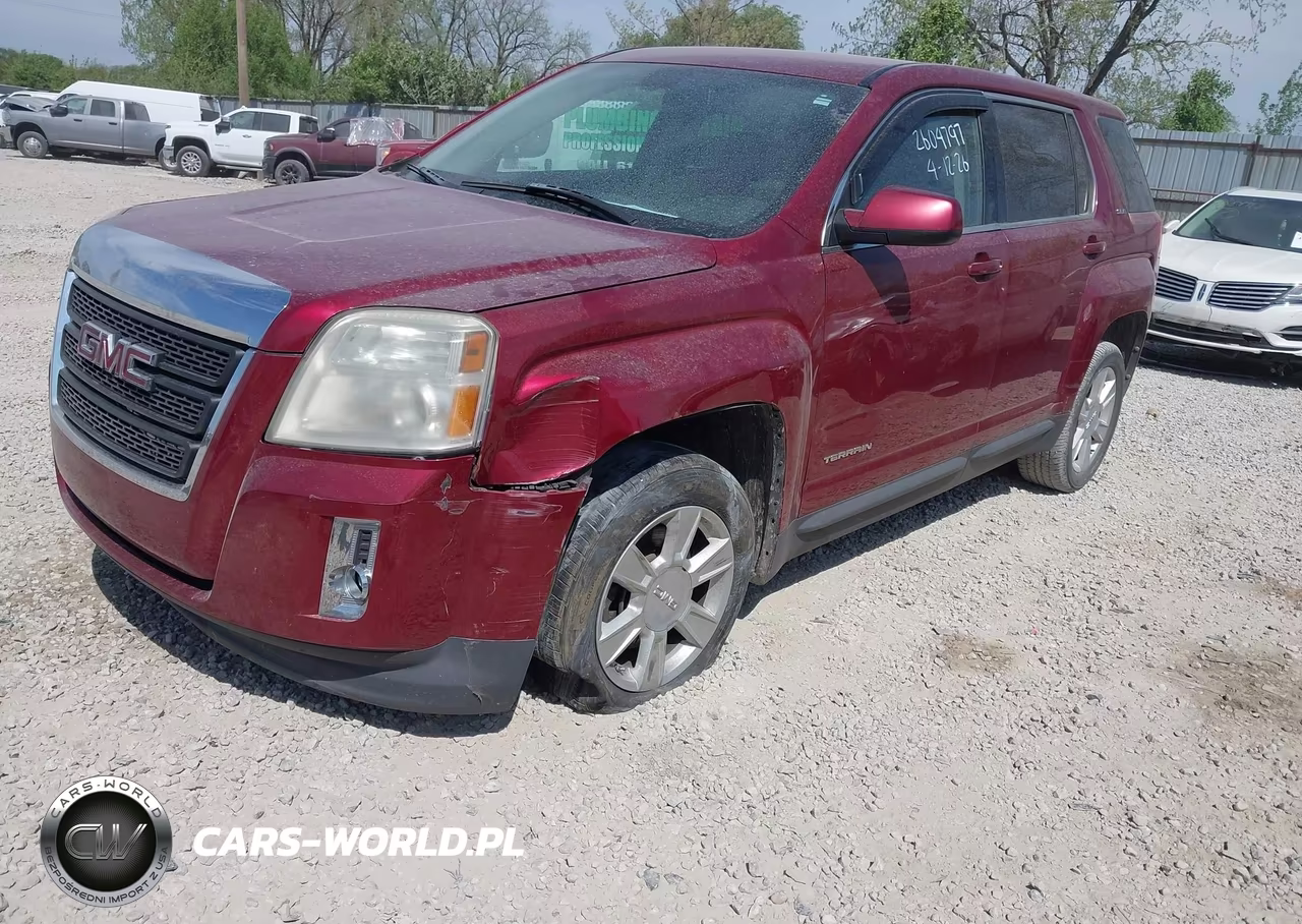 2010 GMC Terrain Sle-1 VIN:2CTALBEW6A6273087 - 2