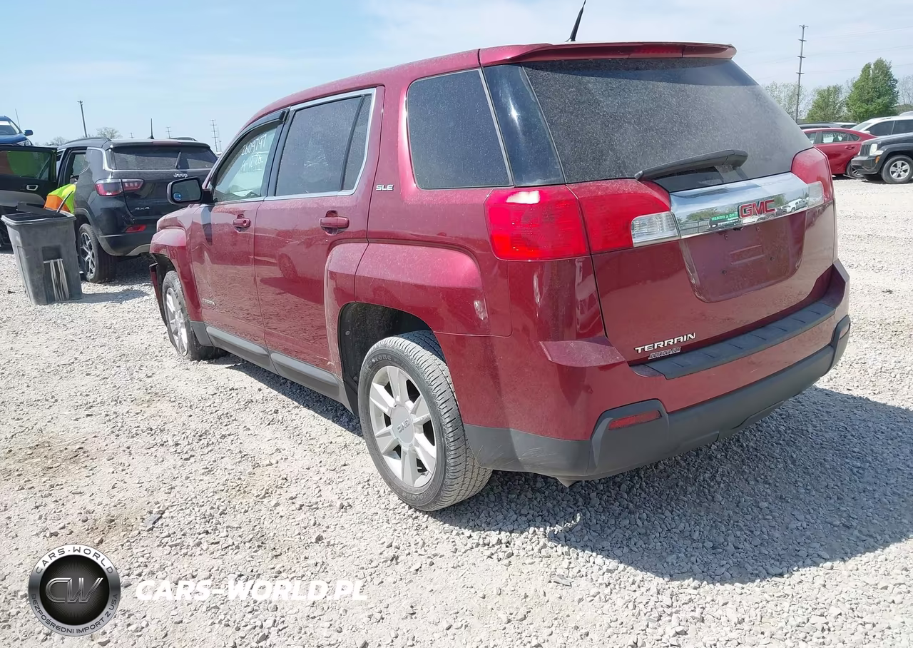 2010 GMC Terrain Sle-1 VIN:2CTALBEW6A6273087 - 3