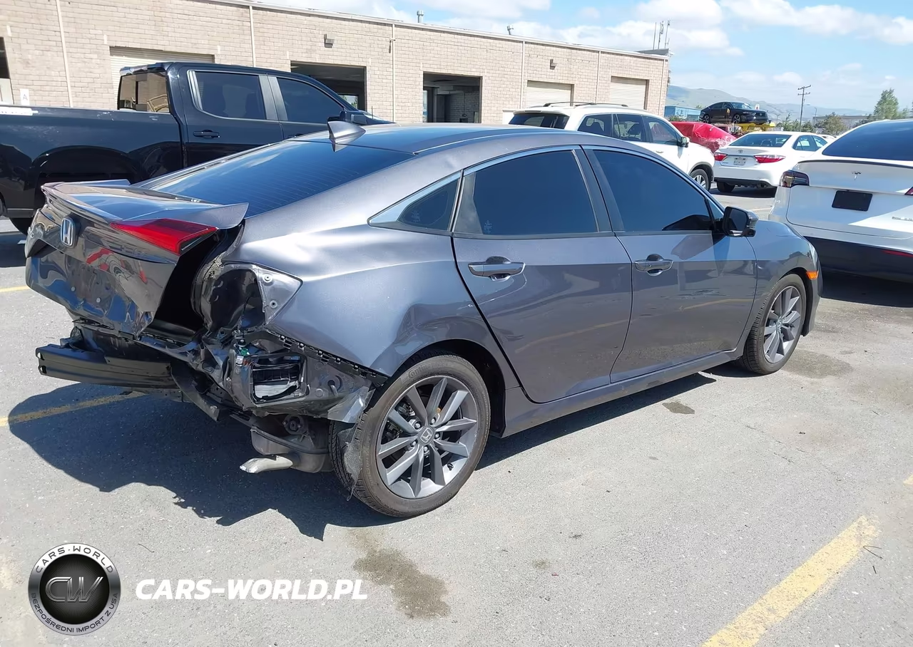 2021 Honda Civic Ex VIN:19XFC1F35ME203536 - 4