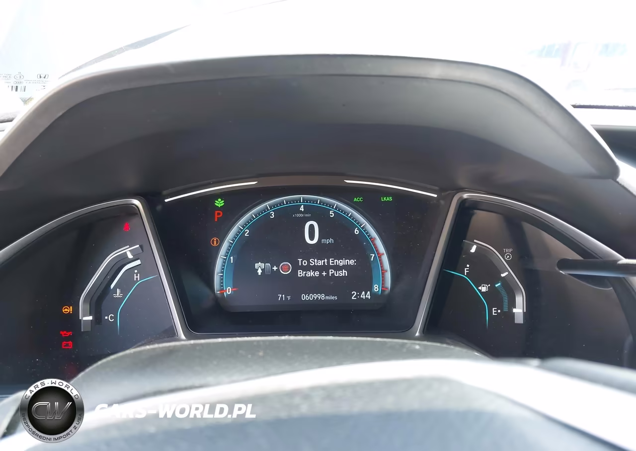 2021 Honda Civic Ex VIN:19XFC1F35ME203536 - 7