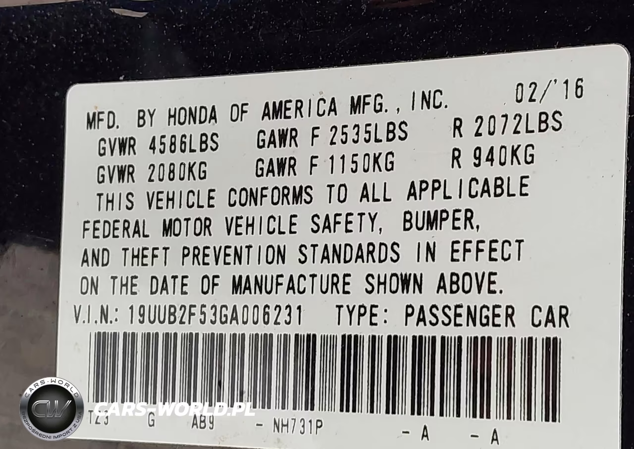 2016 Acura Tlx V6 Tech VIN:19UUB2F53GA006231 - 9