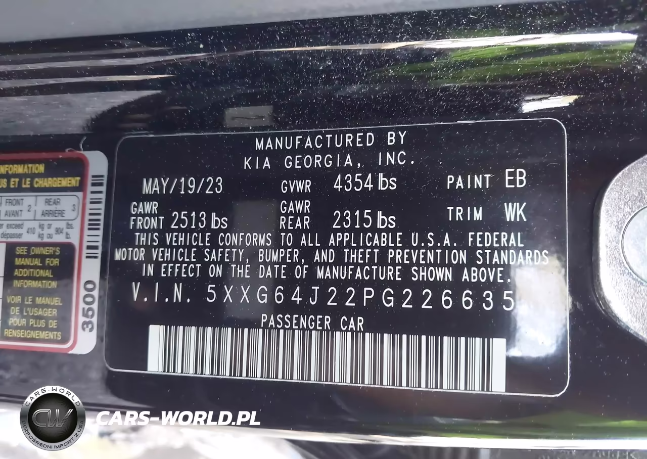 2023 Kia K5 Gt-Line VIN:5XXG64J22PG226635 - 9