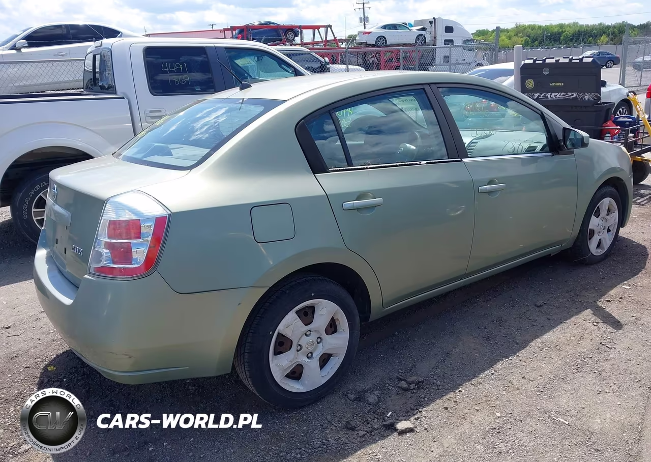 2007 Nissan Sentra 2.0S VIN:3N1AB61E77L704644 - 4