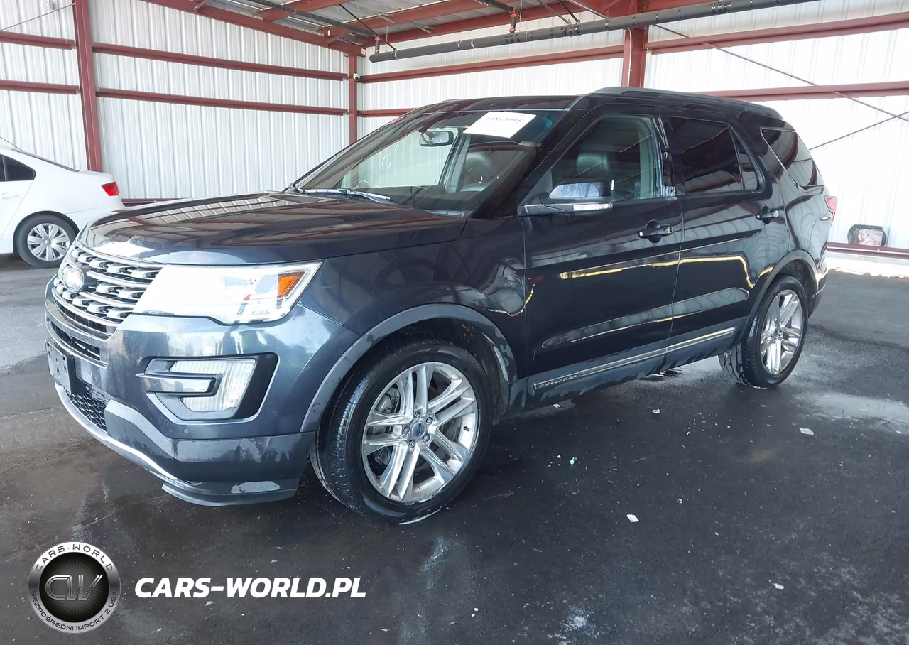 2017 Ford Explorer Xlt VIN:1FM5K7D85HGA99924 - 2