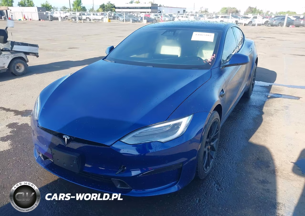 2021 Tesla Model S Plaid Tri Motor All-Wheel Drive VIN:5YJSA1E61MF447078 - 2