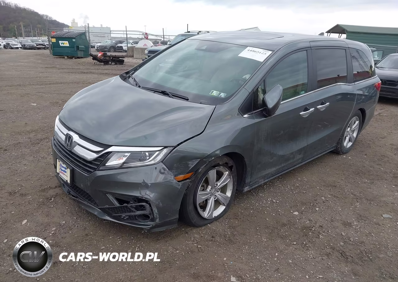 2019 Honda Odyssey Ex-L VIN:5FNRL6H70KB058813 - 2