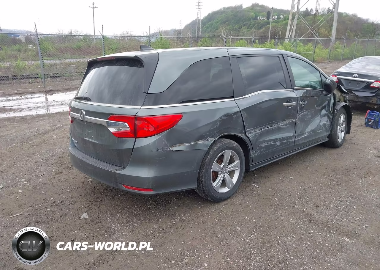 2019 Honda Odyssey Ex-L VIN:5FNRL6H70KB058813 - 4