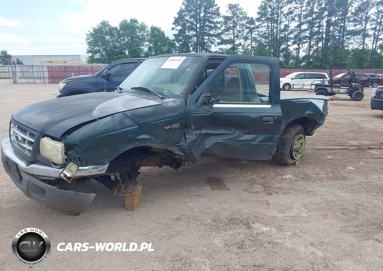 2002 Ford Ranger Xl-Xlt VIN:1FTYR10D42PA25981 - 2