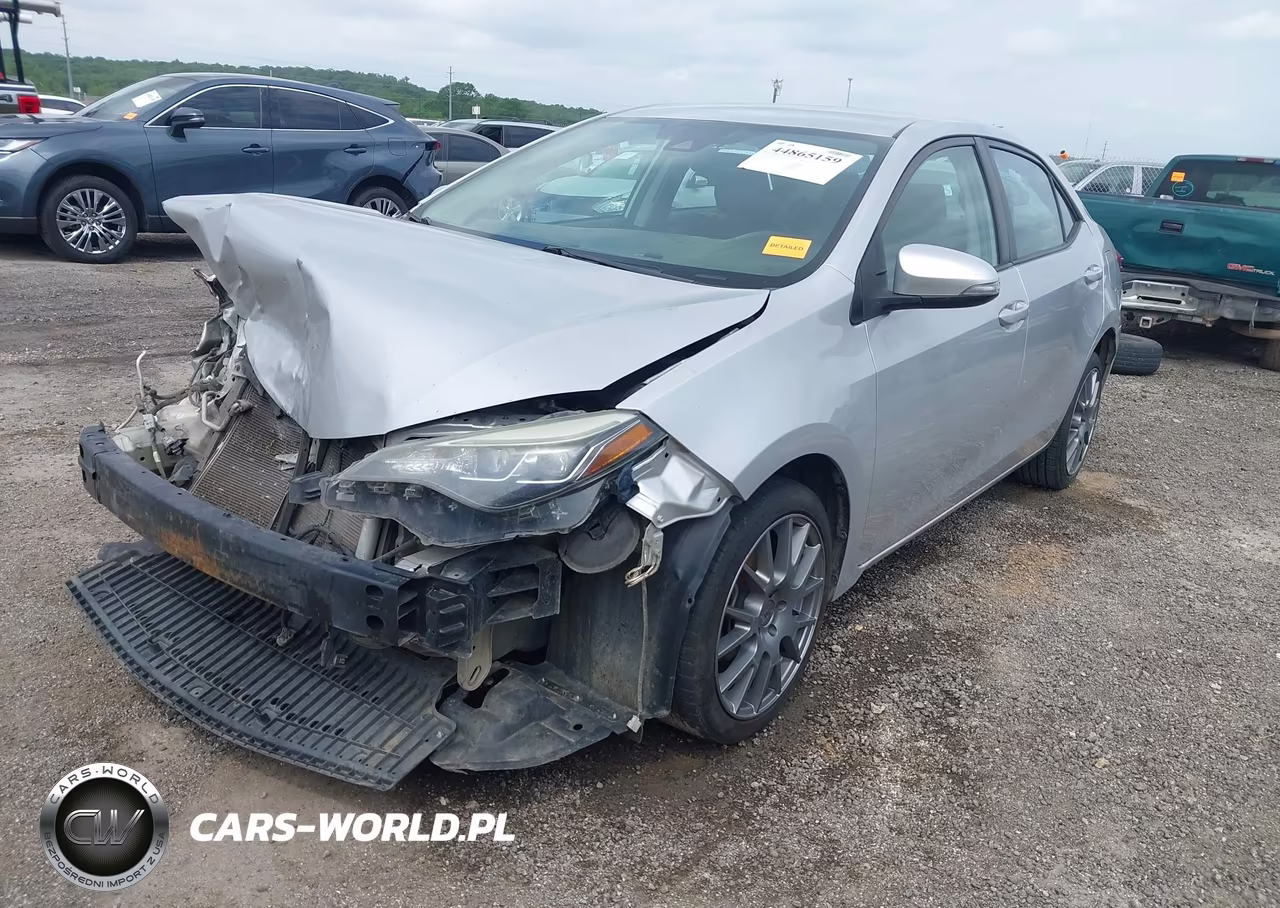 2017 Toyota Corolla Se VIN:5YFBURHE1HP628474 - 2
