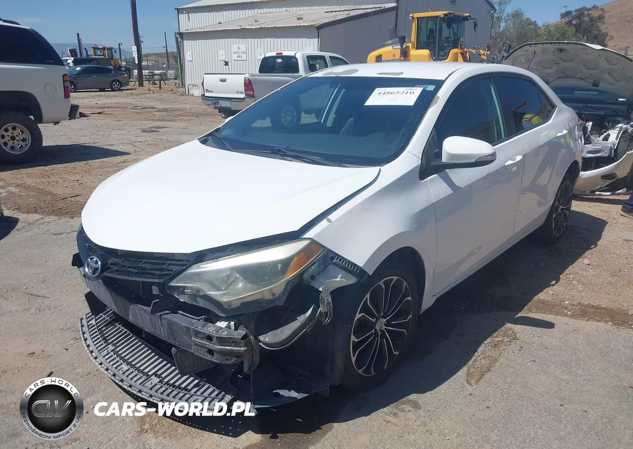 2014 Toyota Corolla S Plus VIN:5YFBURHE1EP074008 - 2