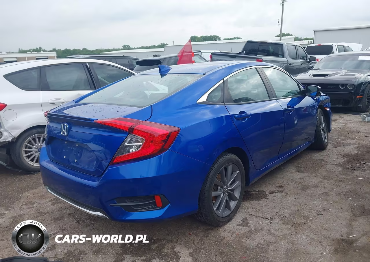 2019 Honda Civic Ex VIN:19XFC1F31KE004481 - 4