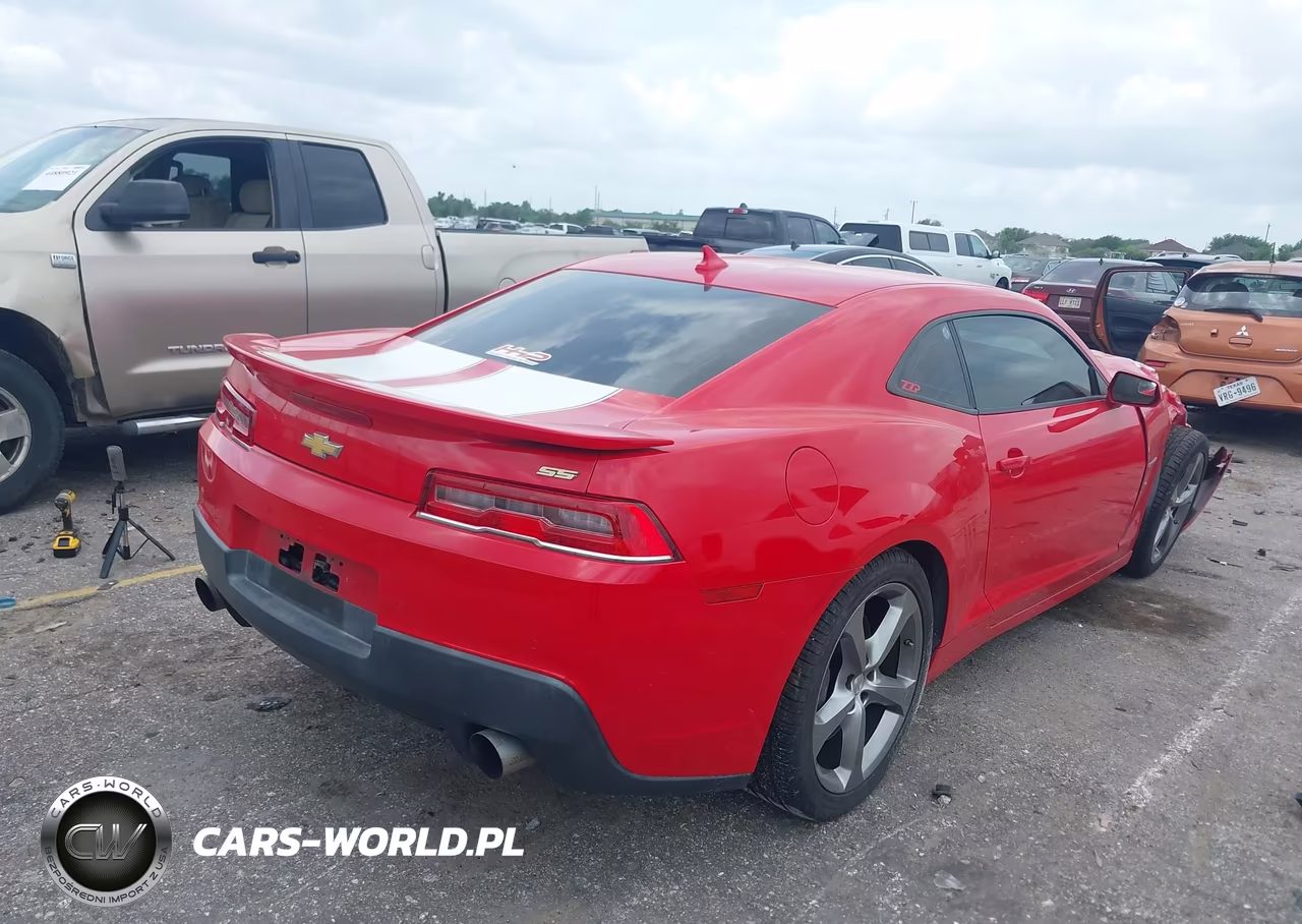 2014 Chevrolet Camaro 2Ss VIN:2G1FK1EJ0E9319514 - 4