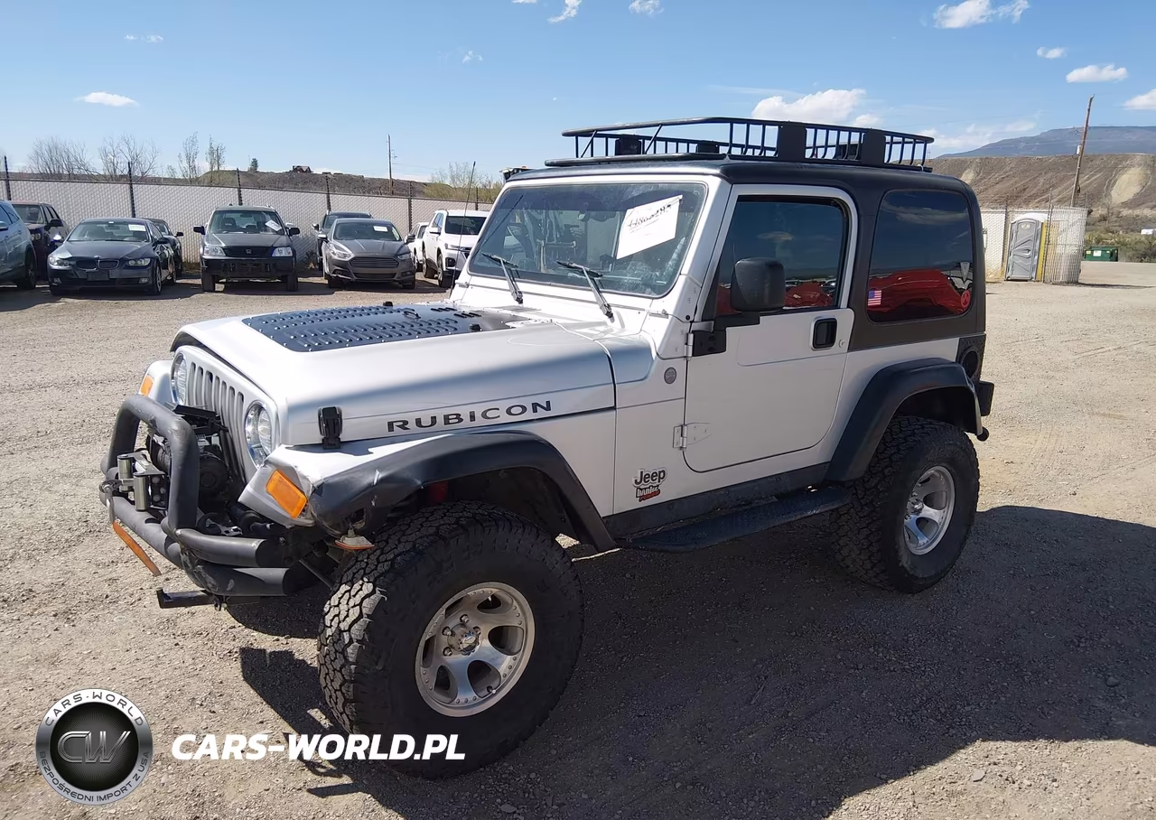 2004 Jeep Wrangler Rubicon VIN:1J4FA69S34P735299 - 2