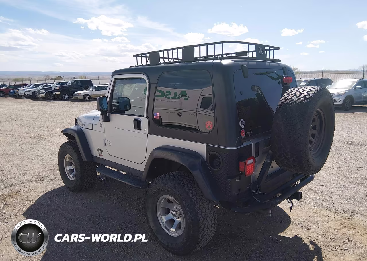 2004 Jeep Wrangler Rubicon VIN:1J4FA69S34P735299 - 3