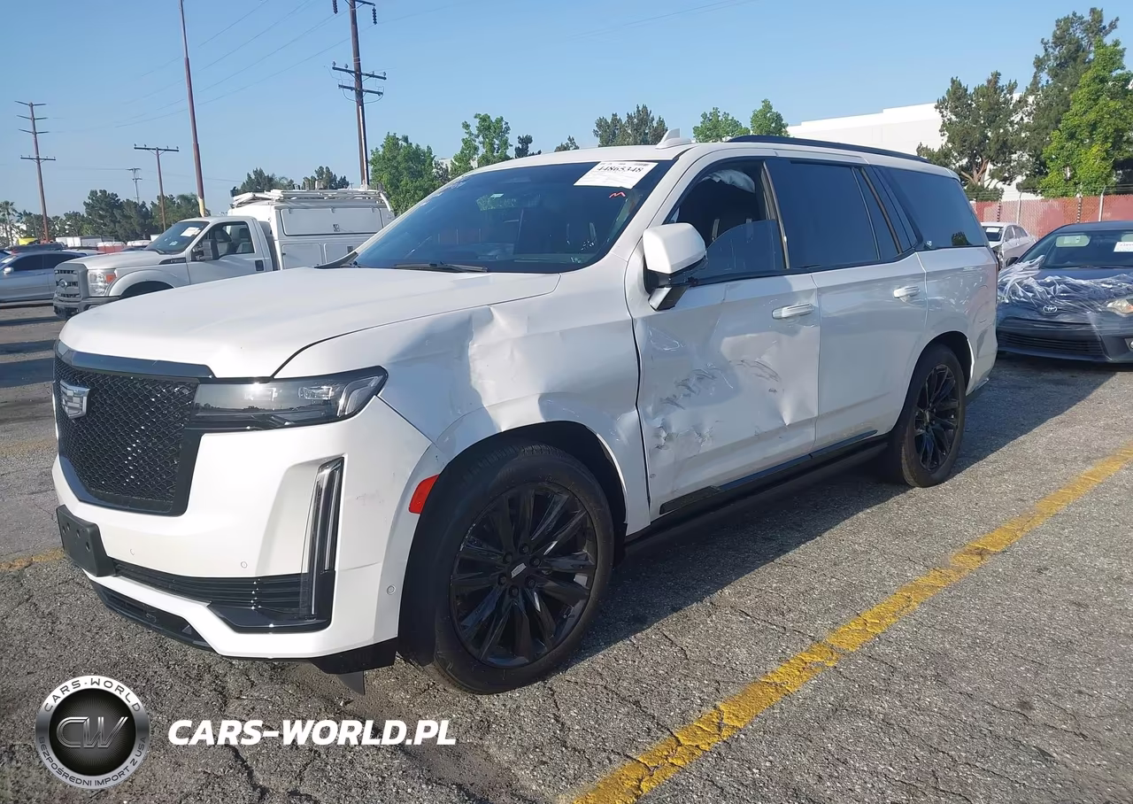 2024 Cadillac Escalade 4Wd Sport Platinum VIN:1GYS4GKT2RR365649 - 2