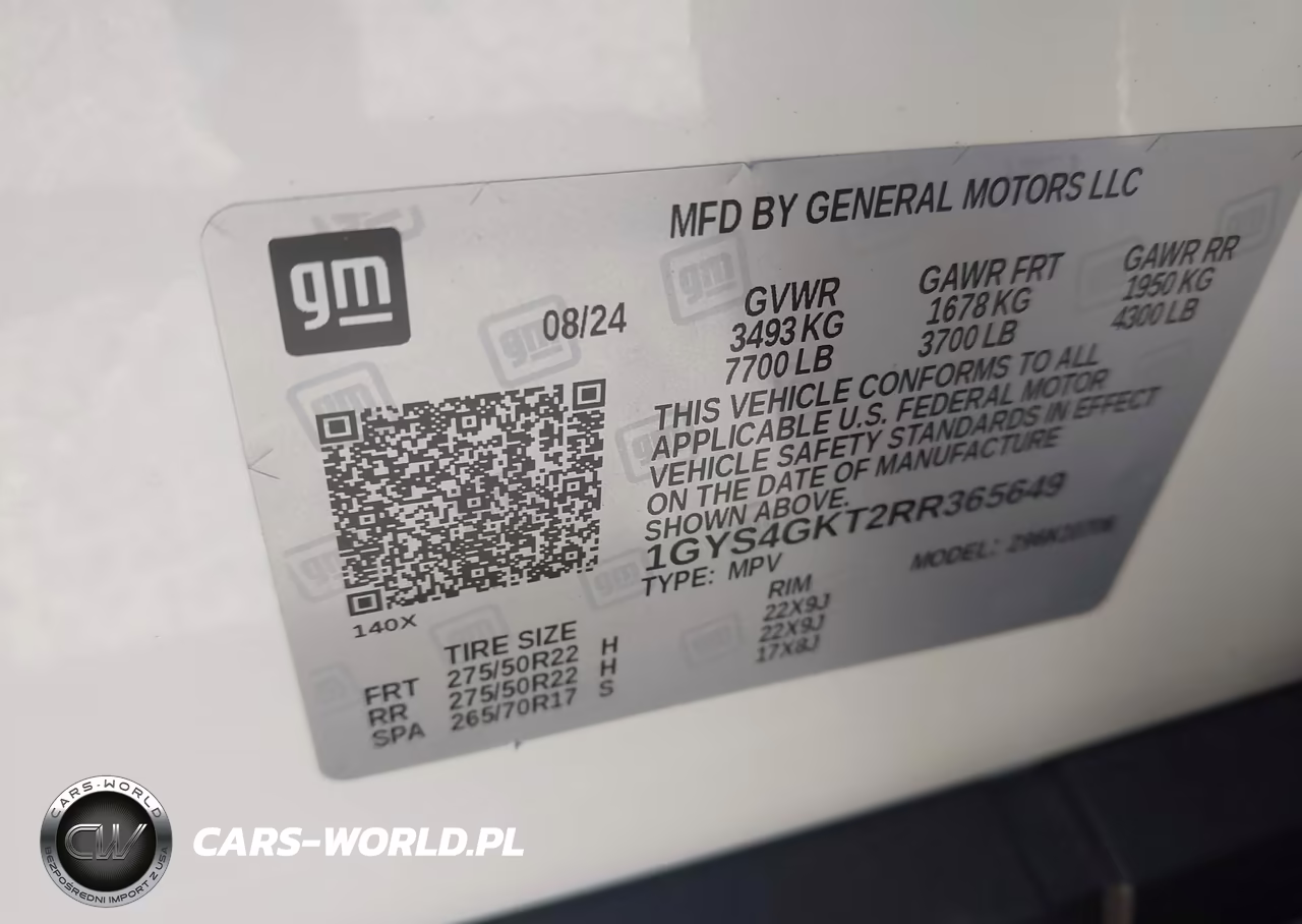 2024 Cadillac Escalade 4Wd Sport Platinum VIN:1GYS4GKT2RR365649 - 9