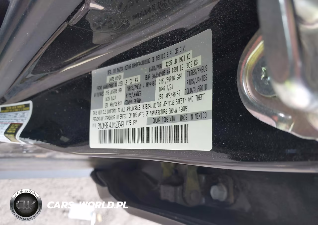 2020 Mazda Cx-30 VIN:3MVDMBBL4LM123549 - 9