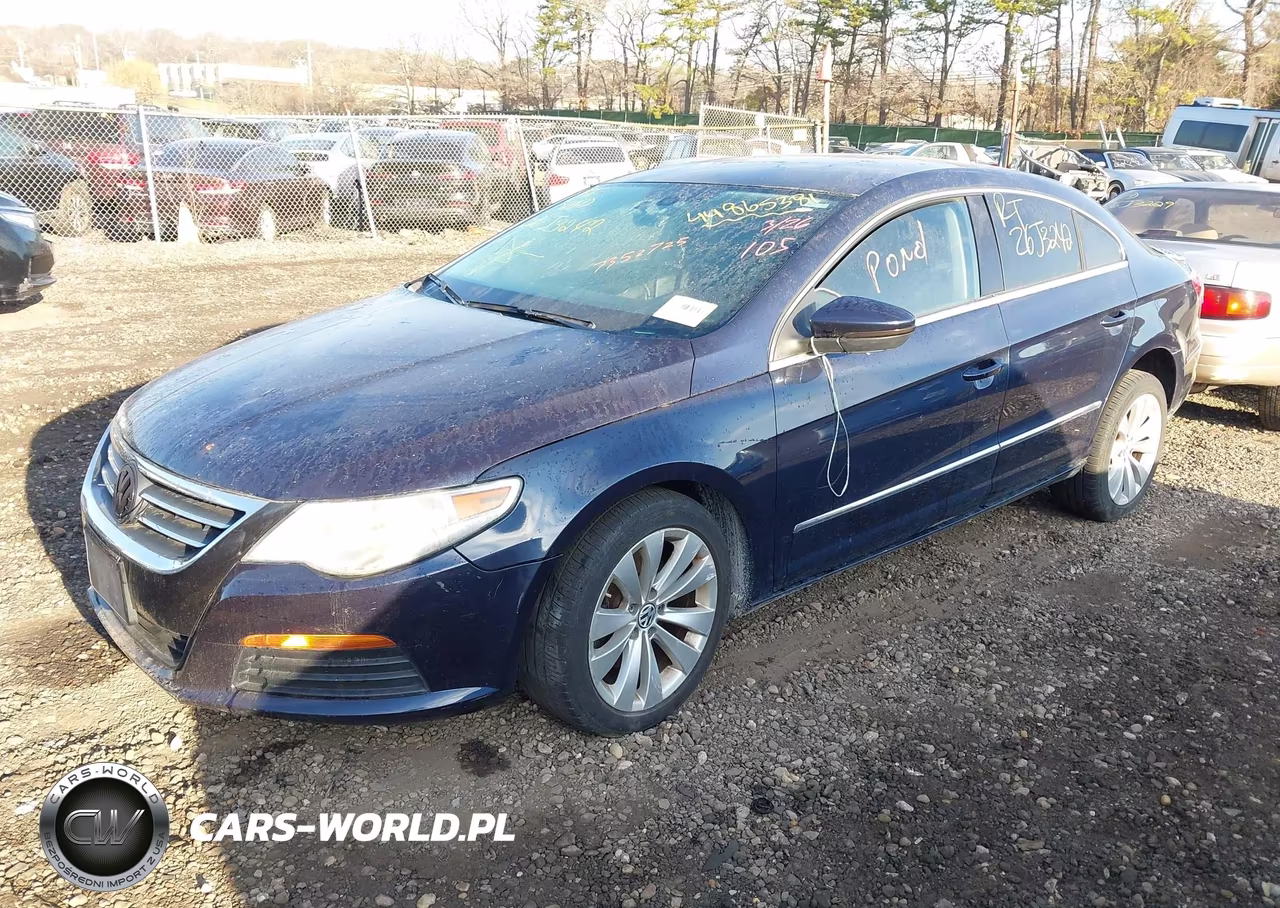 2012 Volkswagen Cc Sport VIN:WVWNP7AN4CE508967 - 2