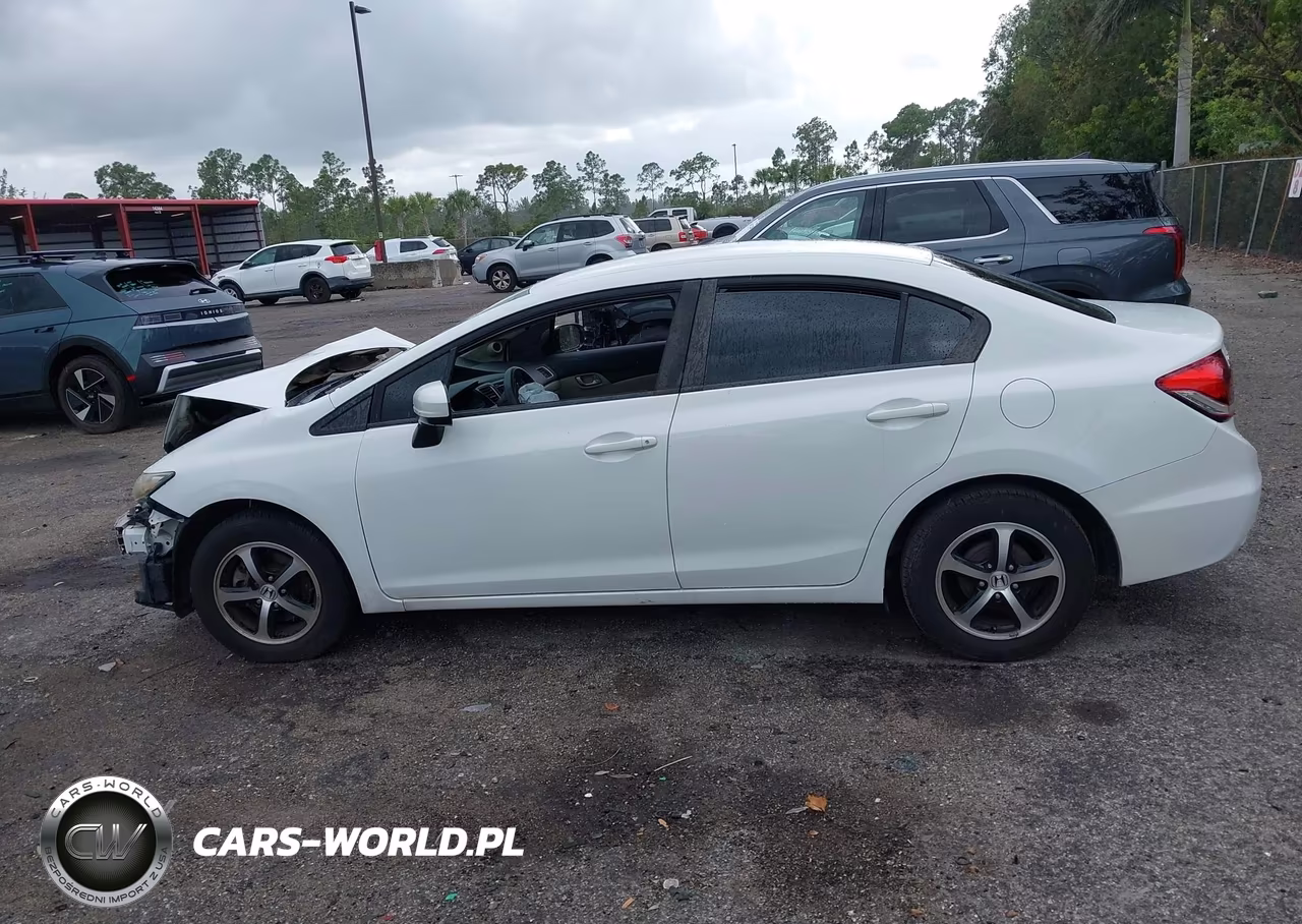 2015 Honda Civic Se VIN:19XFB2F71FE277194 - 15