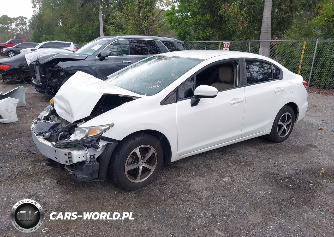 2015 Honda Civic Se VIN:19XFB2F71FE277194 - 2